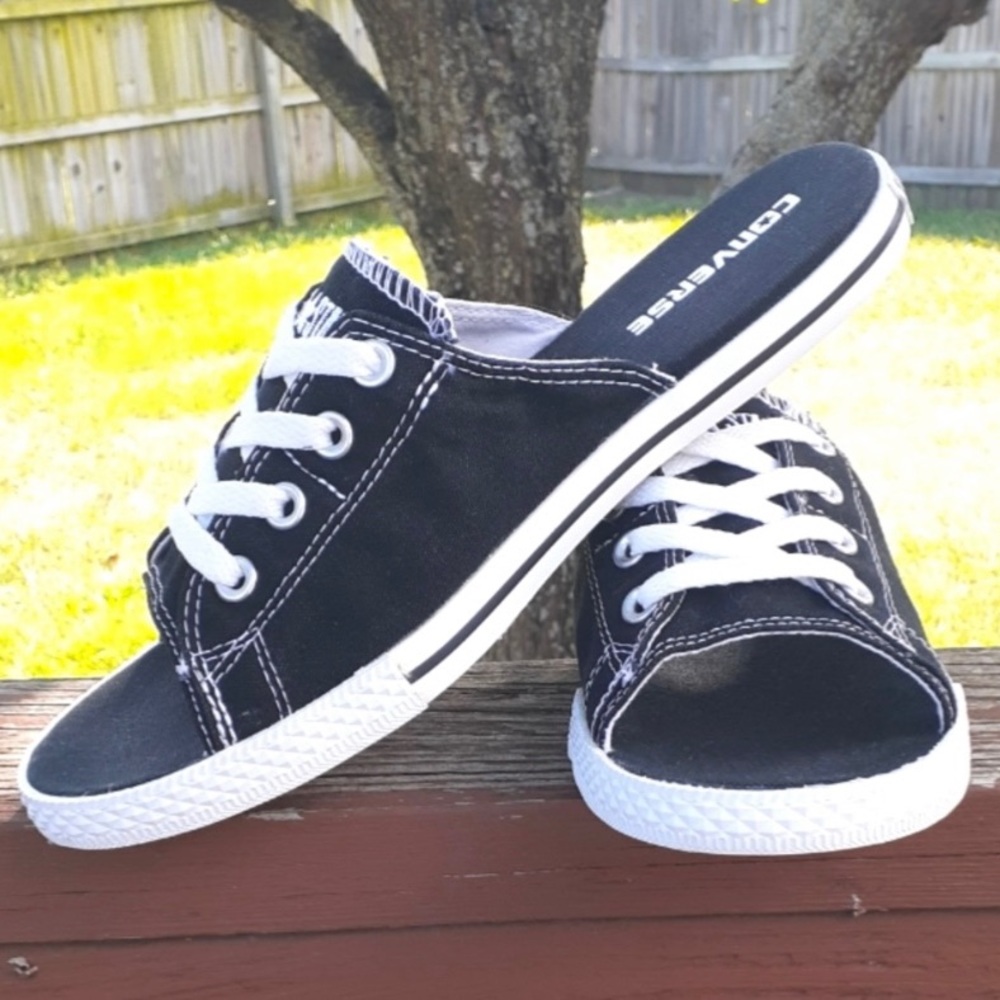 ⭐️RARE⭐️ Converse All Star Cutaway Slides Womens Size 10